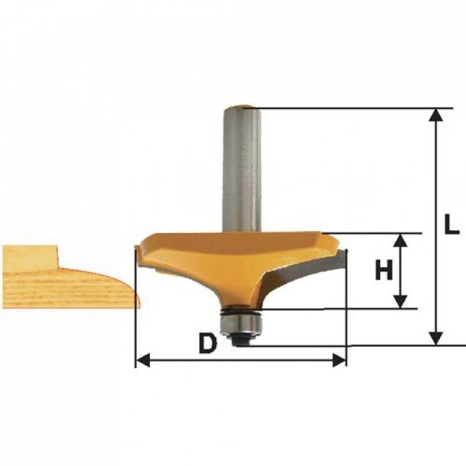 Фигирейная горизонтальная фреза по дереву ЭНКОР 10588