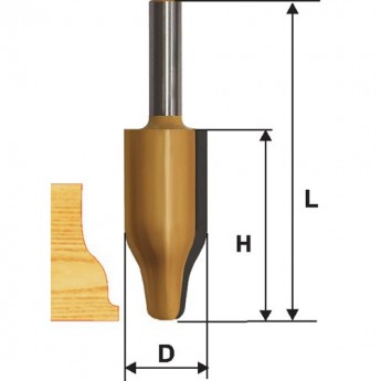 Фигирейная вертикальная фреза ЭНКОР 10585